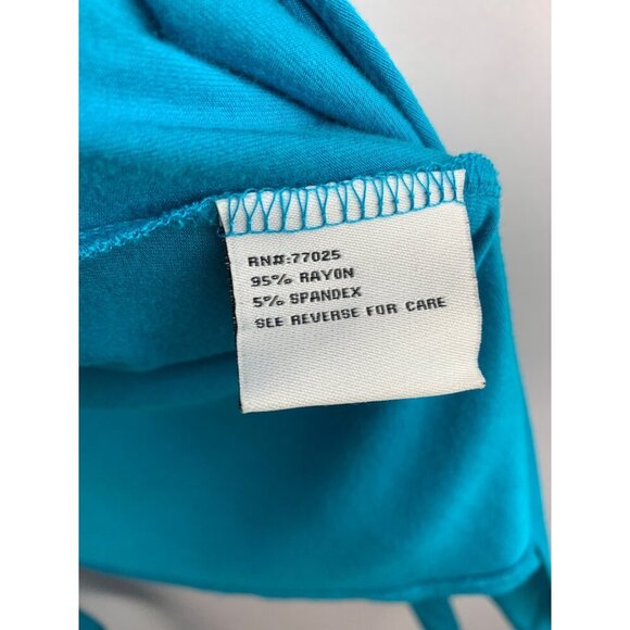 Liz Lange Turquoise Open-Front Cardigan XS Rayon & Spandex Blend - Picture 3 of 4